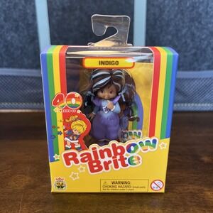 Rainbow Brite  CheeBee TLS INDIGO‎  40 Anniversary Series 2 Vinyl Figure